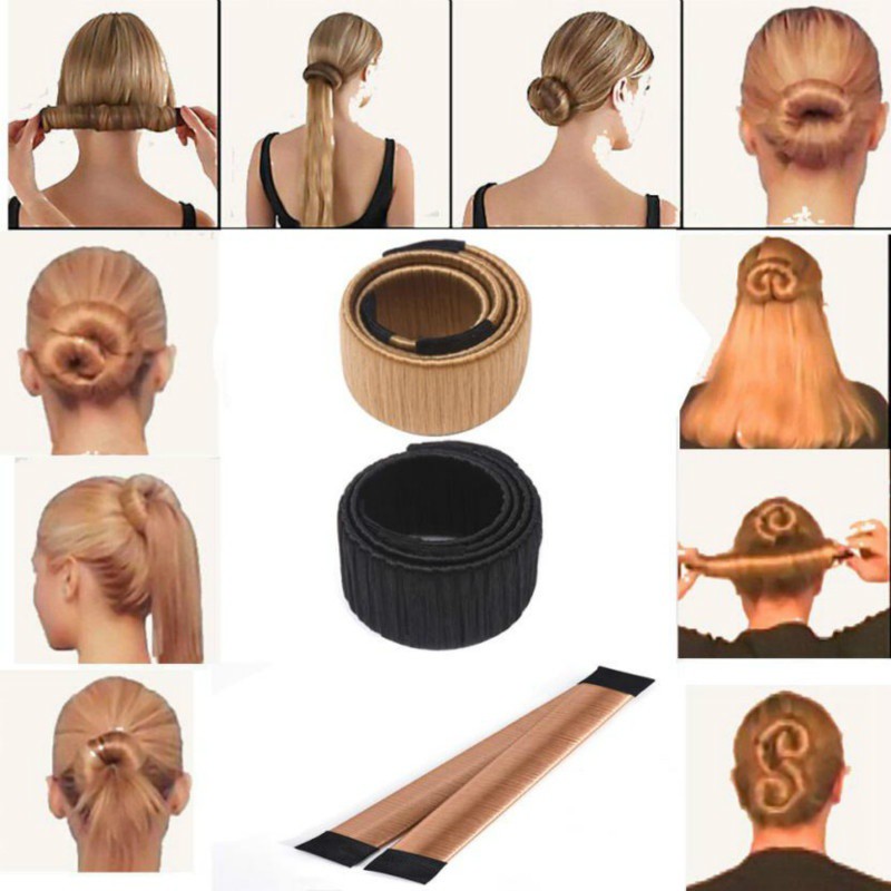 New Hair Diy Styling Donut Former Foam French Twist Magic Tools
