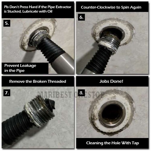 Pipe Extractor Screw Extractor And Taps Shopee Malaysia