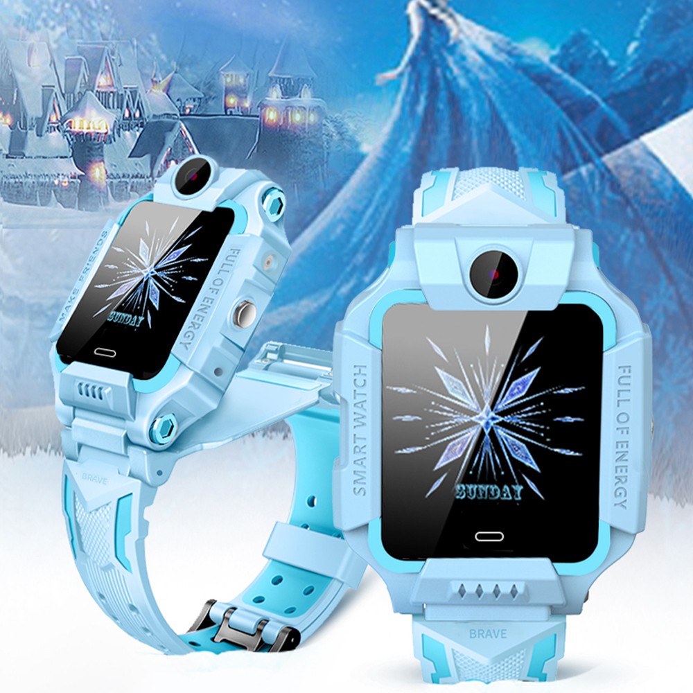 Ready To Malaysia Z6 Smart Watch Children Frozen Ii Dual Cameras Flip New Vision Ip67 Waterproof 360 Rotation Smartwatch Gps Tracker For Kids Imitation Shopee Malaysia