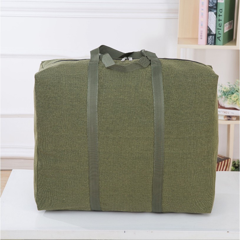 Quilt Storage Bag Travel Luggage Canvas Wardrobe Clothes Storage