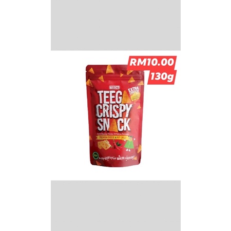[READY STOCK] Baby Teega Crispy Snack extra cheese 😋😋😋