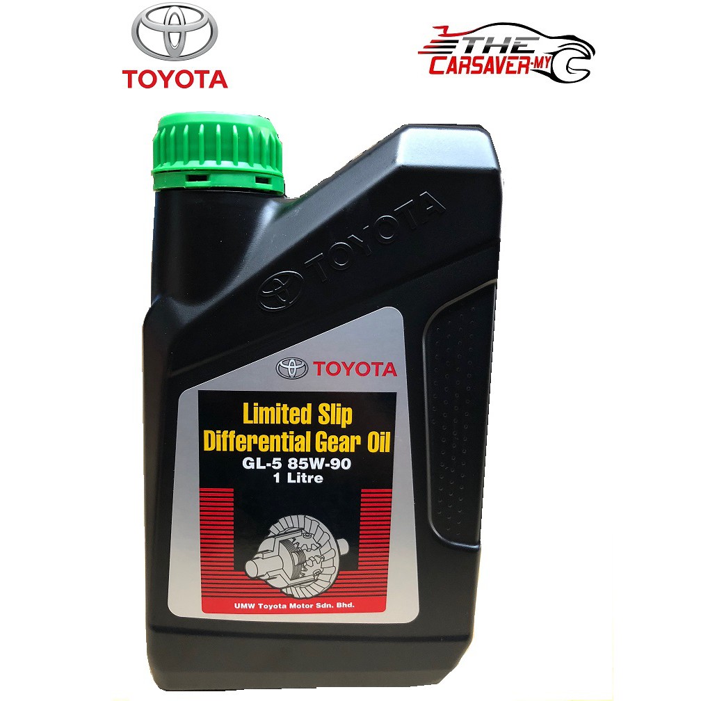 Toyota Gear Oil GL5 LSD 85W90 Engine Oil 1L (NEW PACKAGING) | Shopee ...