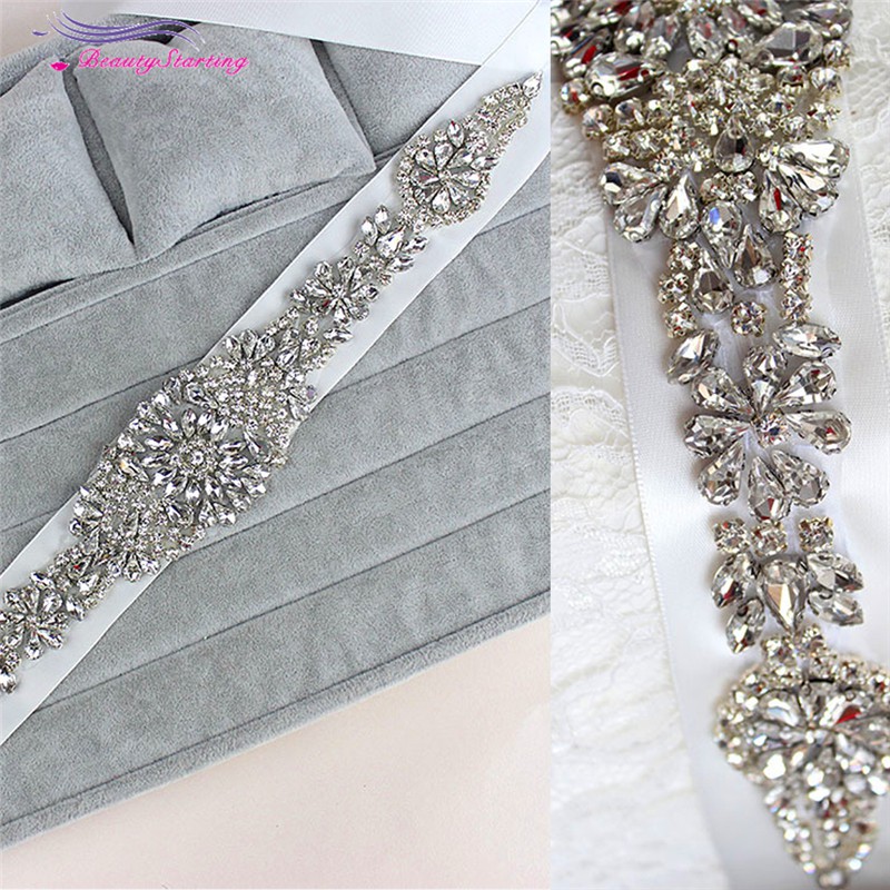 silver diamond belt for dress