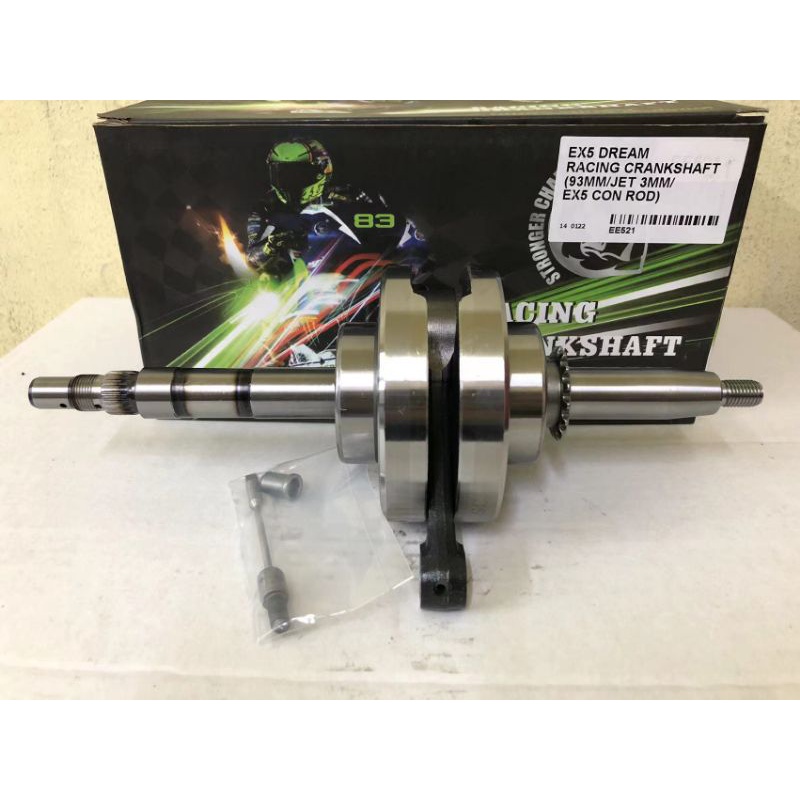 EX5 DREAM CRANKSHAFT STRONGER RACING EX5 DREAM JET 3MM STRONGER SHARK HYPER KING IKK LEO