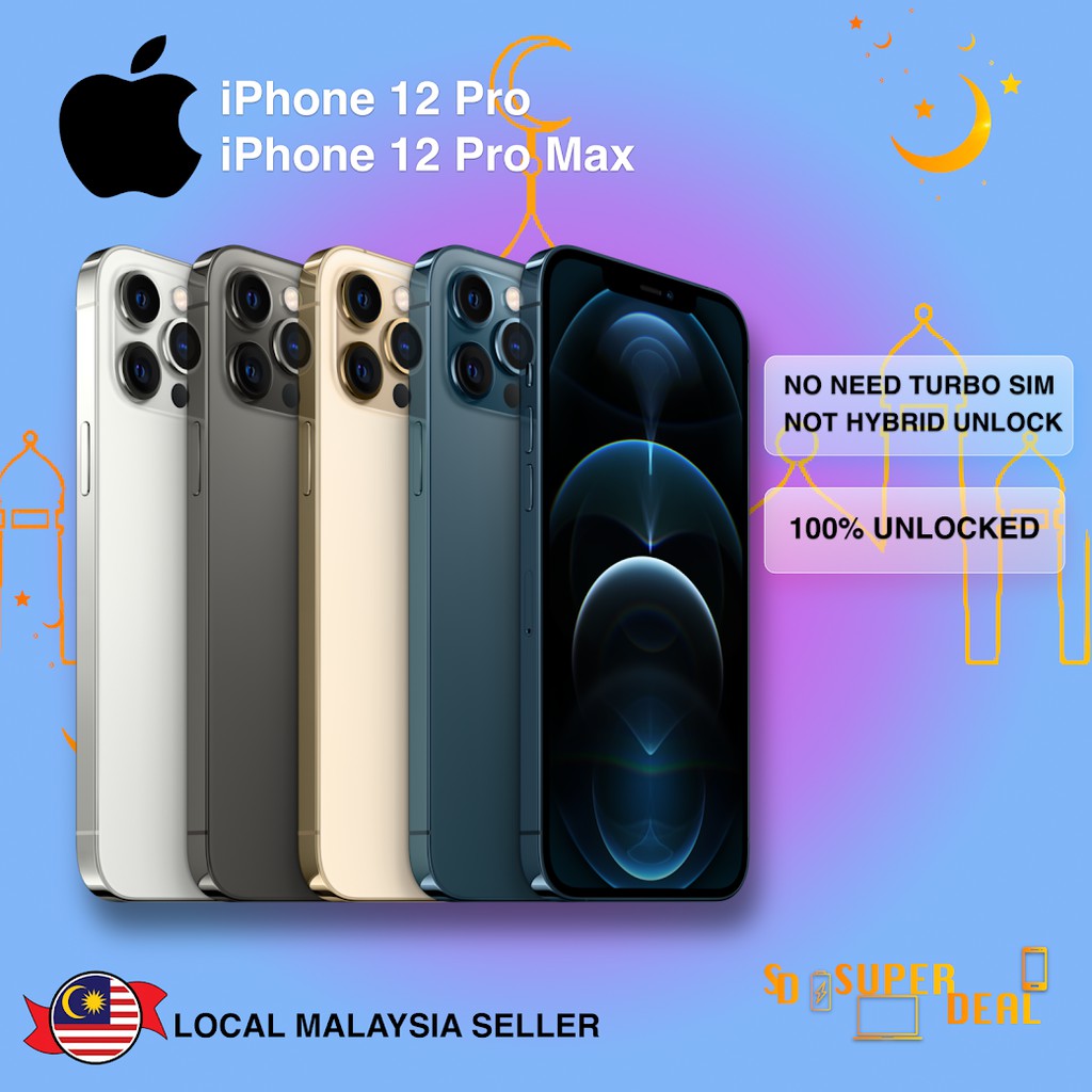 (SIM FREE) Apple iPhone 12 Pro / iPhone 12 Pro Max (USA SET Warranty by