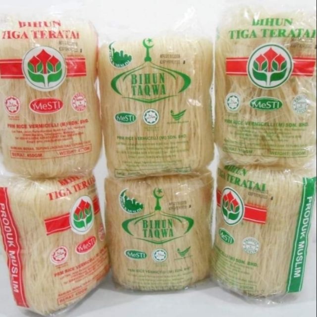 Bihun Keluaran Muslim 350g 400g 450g Shopee Malaysia