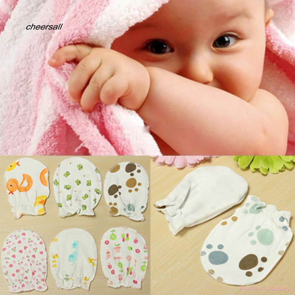 infant scratch mittens