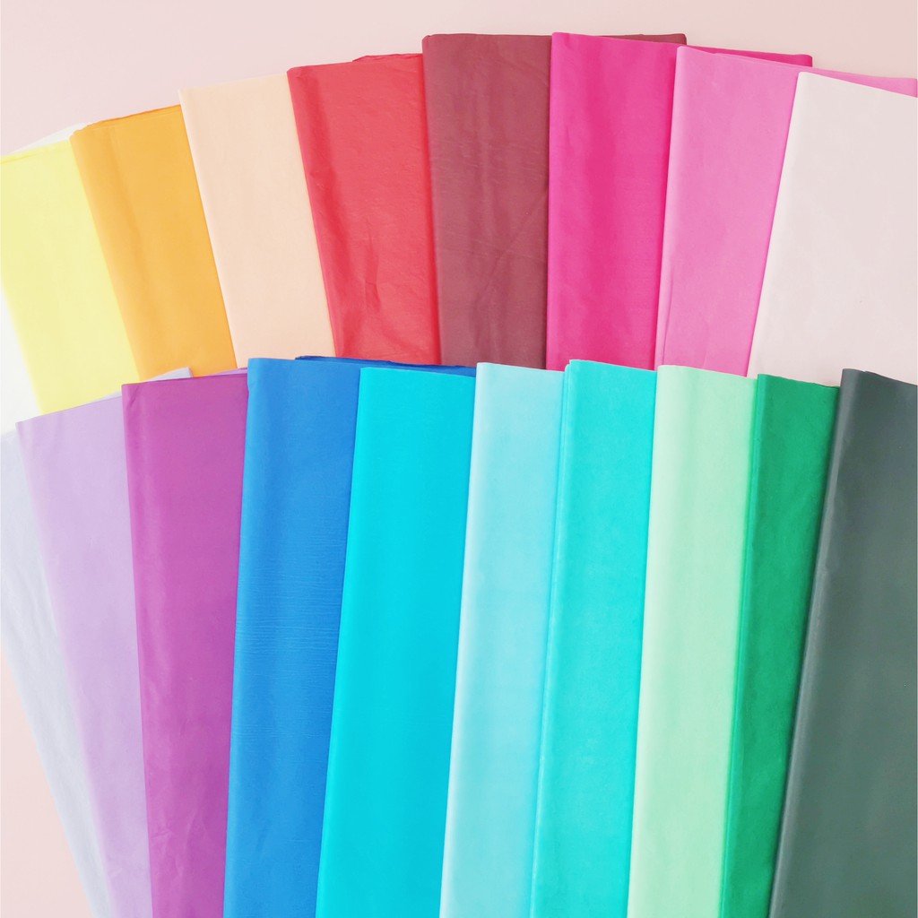 Download READY STOCK Color Tissue Paper - Gift Wrapping Paper ...
