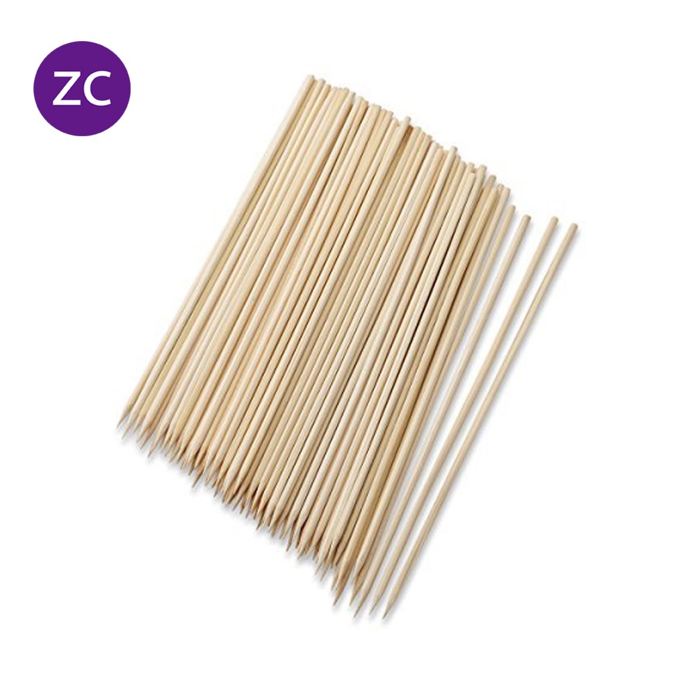 15cm Lidi Satay Bamboo Skewers BBQ Fruits Meat Kebab Round Sticks ...