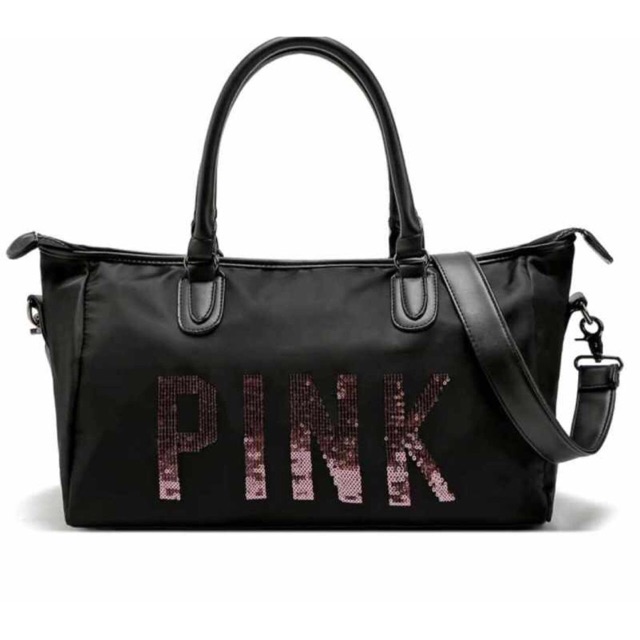 travel bag pink