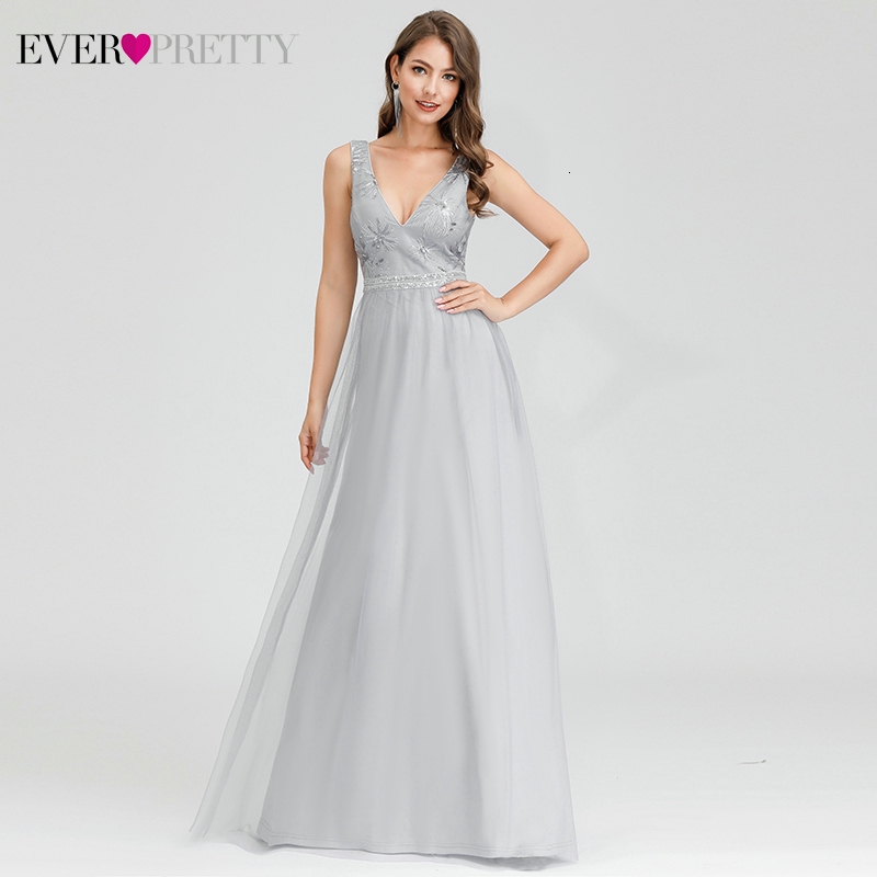 grey evening gowns