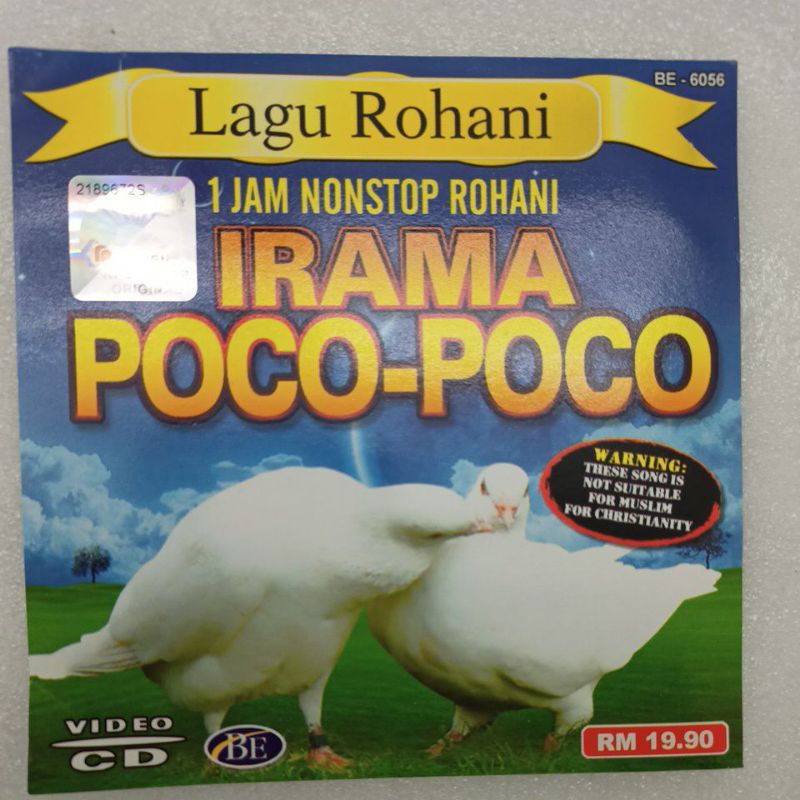 Lagu Rohani 1 Jam L Non Stop Irama Poco Poco Cd Vcd Shopee Malaysia