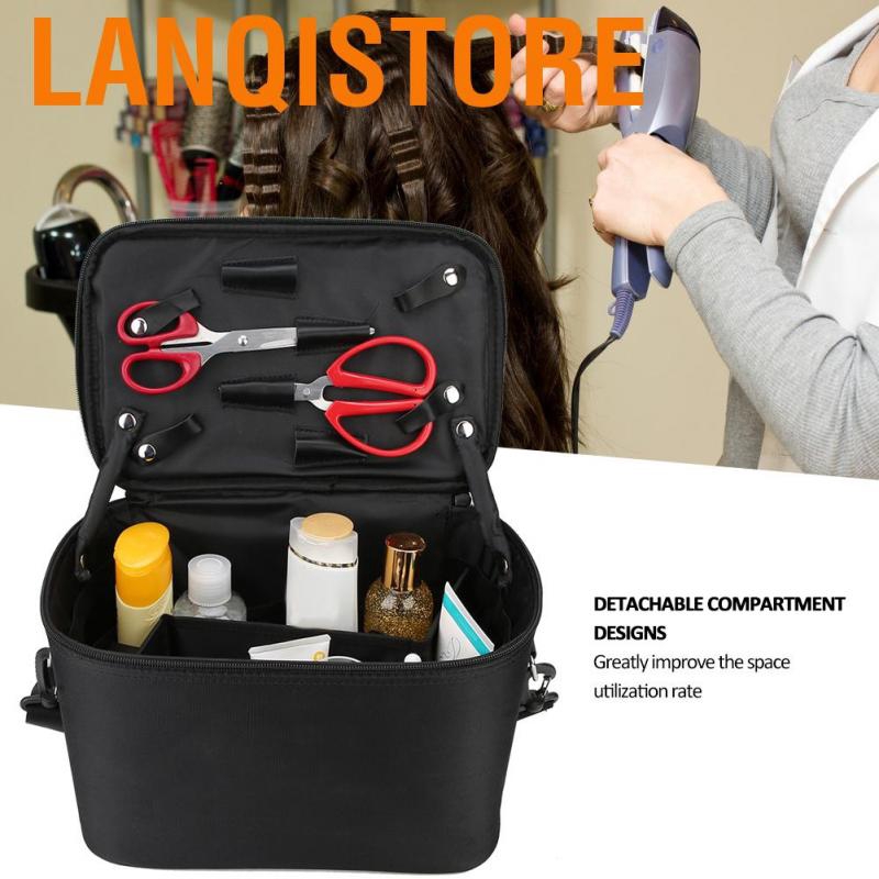 Portable Hairdressing Tool Storage Bag Scissors Comb Hair Clip