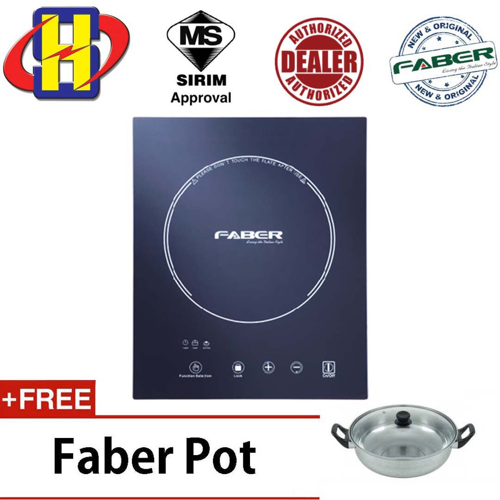 FABER INDUCTION COOKER 2000W BUILTIN INDUCTION COOKER COOKTOP FIC 2020