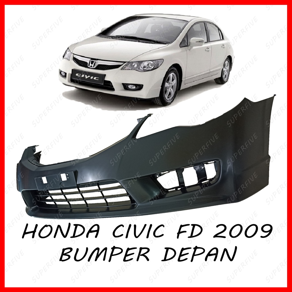 HONDA CIVIC FD 2009 FRONT BUMPER / BUMPER DEPAN Shopee Malaysia