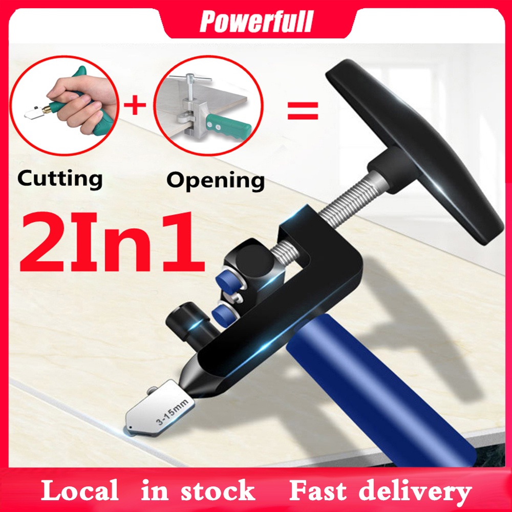 Manual Tile Mirrors Cutter MultiFunctional Glass Cutter Set Ceramic