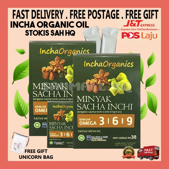 Buy Sacha Inchi Oil Minyak Sacha Inchi 15 Sachets X 5ml Exp 02 2023 Halal Free Gift Free Postage Seetracker Malaysia