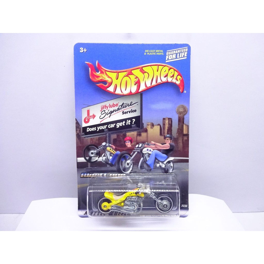 Hot Wheels Jiffy Lube Signature Blastlane Yellow Shopee Malaysia
