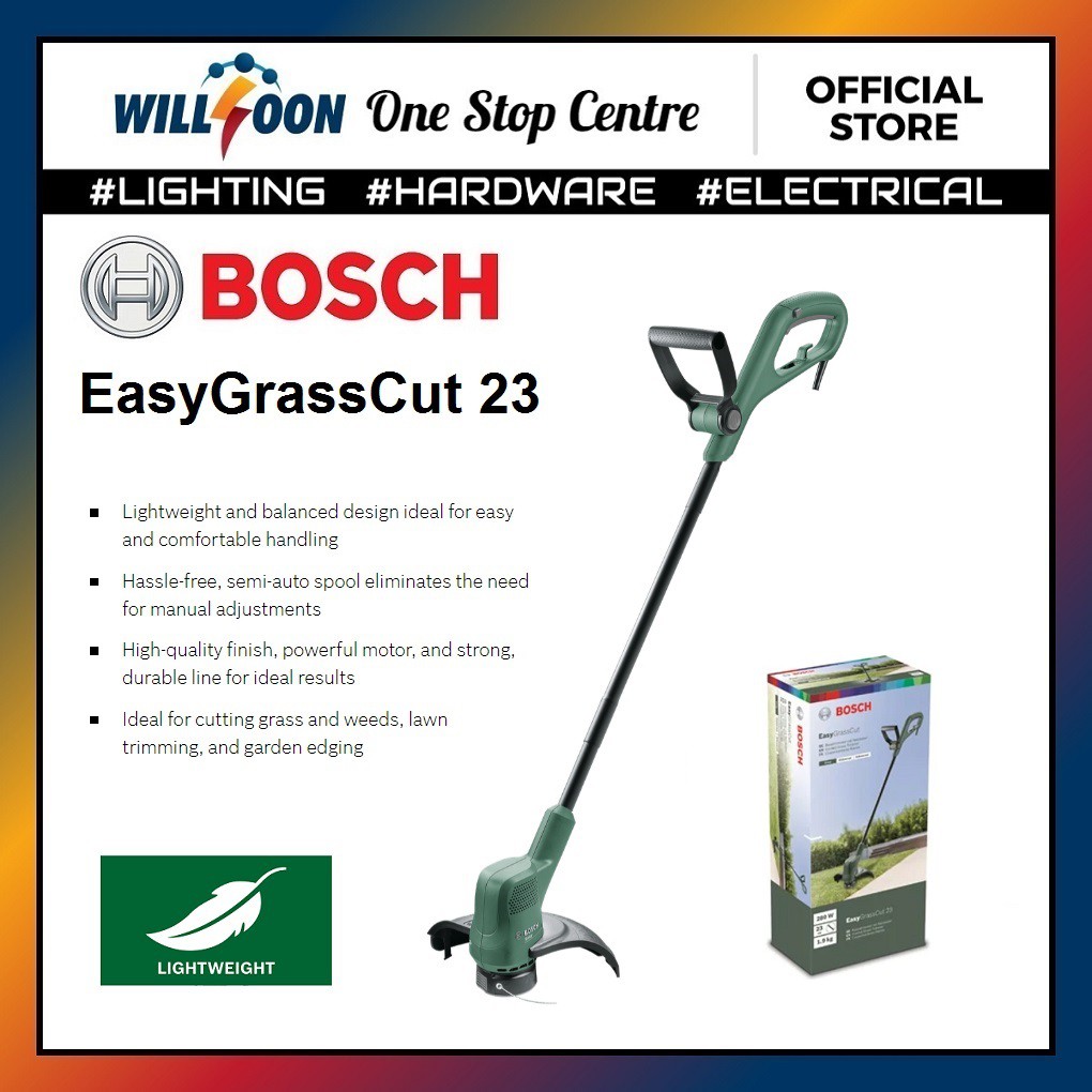 BOSCH Easy GrassCut 23 Electric Grass Cutter 06008C1H70 / Mesin potong rumput