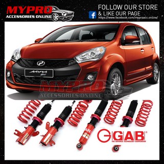 Gear ak adjustable suspension perodua myvi  Shopee Malaysia