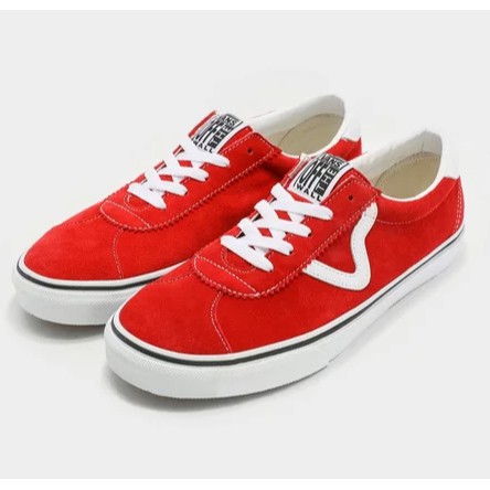 red vans sport