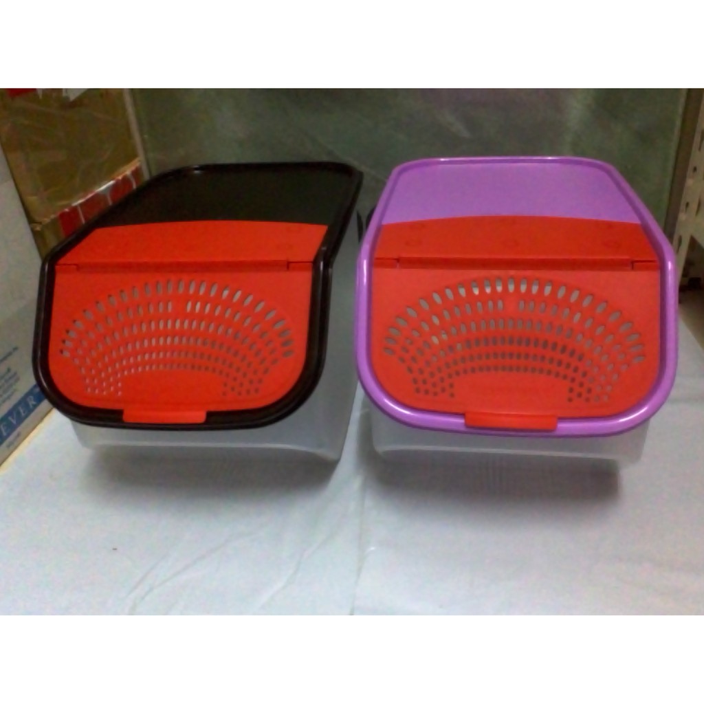 Tupperware Garlic N All Keeper 5L / 2.3L / veggie spiral / Mash it / chop n pour