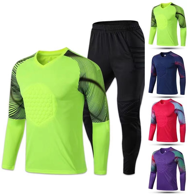 Reusch Match II Padded Men's Goalkeeper Jersey - Volt/Royal - Soccer Shop  USA