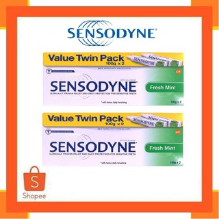 [ WHOLESALE ] SENSODYNE Toothpaste Fresh Mint 100g Single or Twin Pack Other Available Colgate Sensitive Darlie Sensodyn