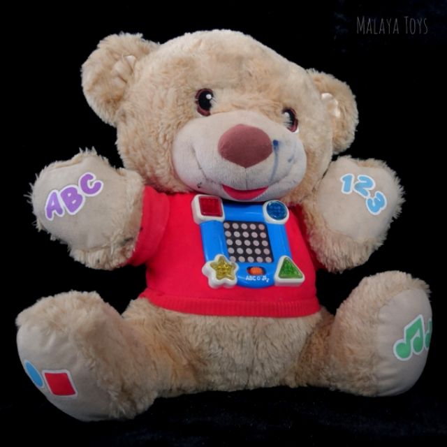 abc teddy bear fisher price