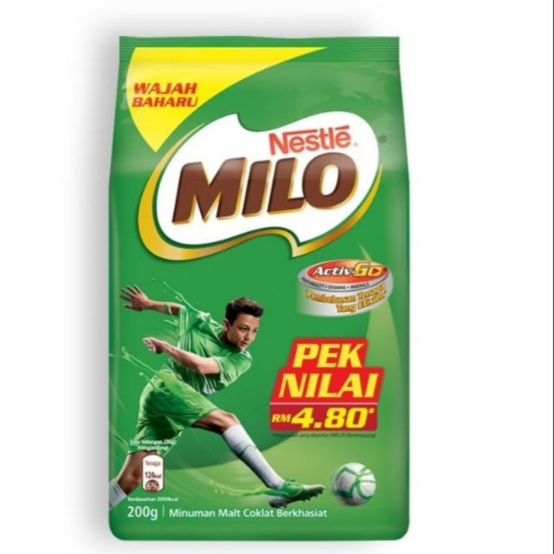 MILO ACTIV-GO Softpack 200g Shopee Malaysia.