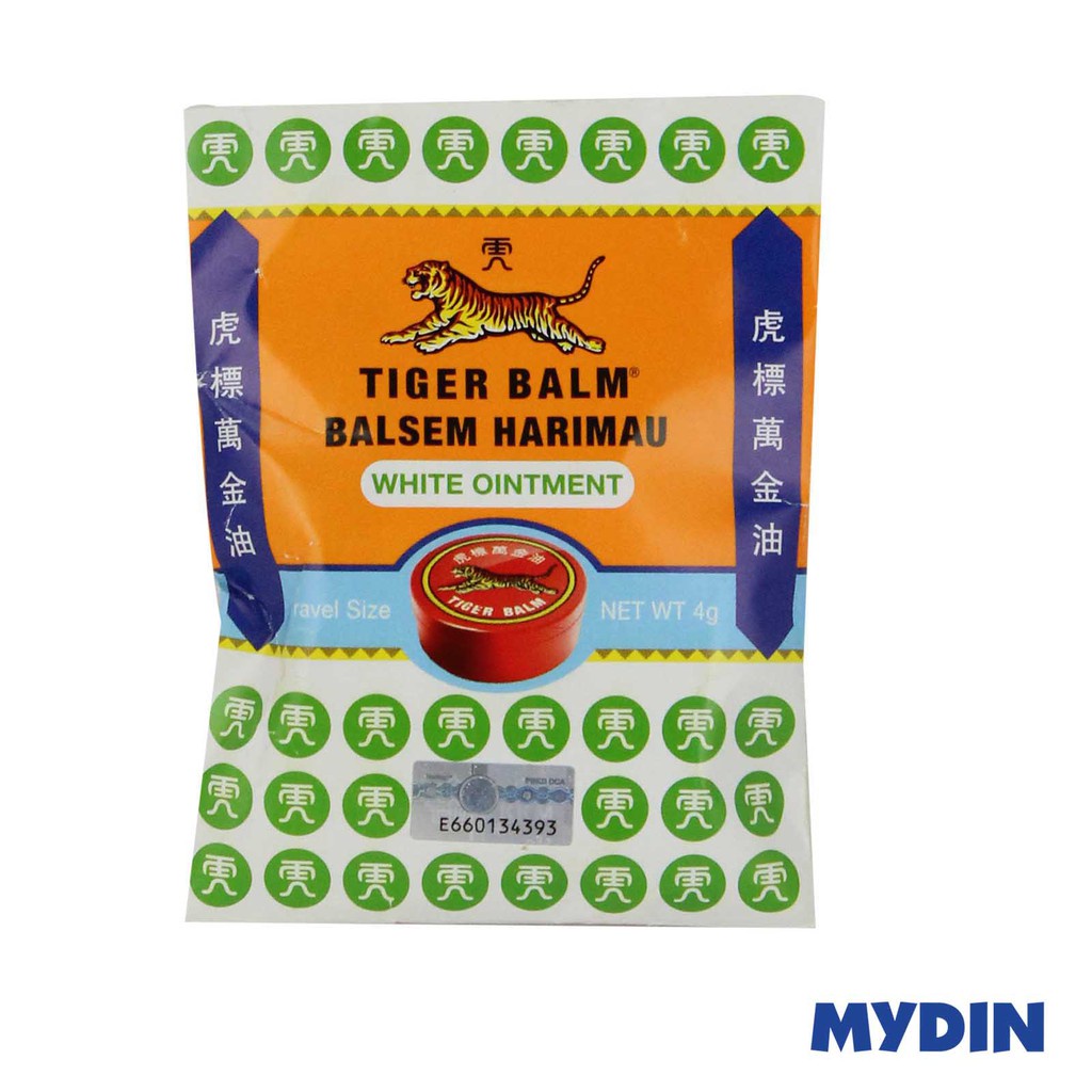 Tiger Balm White Ointment (4g) | Shopee Malaysia
