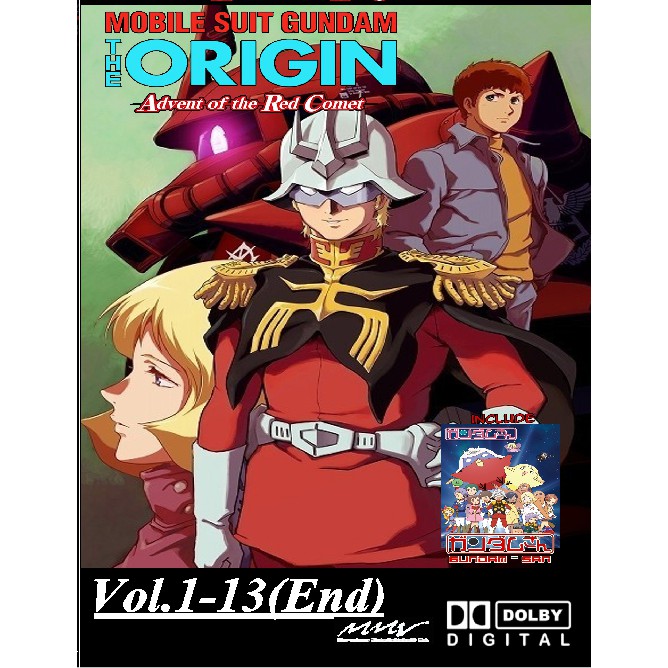 Dvd Mobile Suit Gundam The Origin Advent Of The Red Comet Gundam