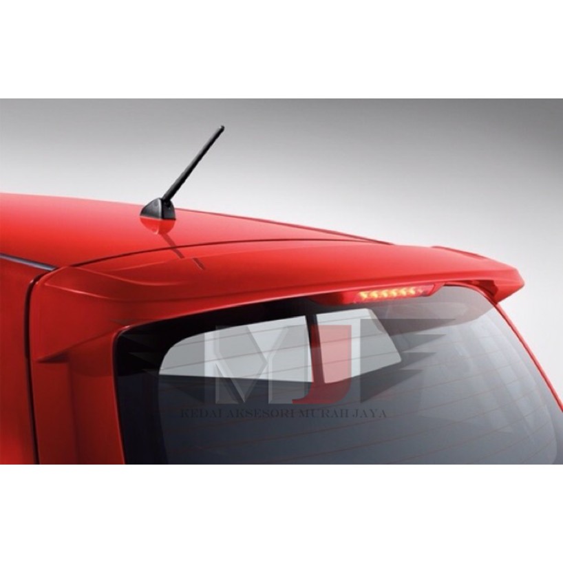 100% ori Nazuka Perodua Axia ABS Spoiler With Brake Light 