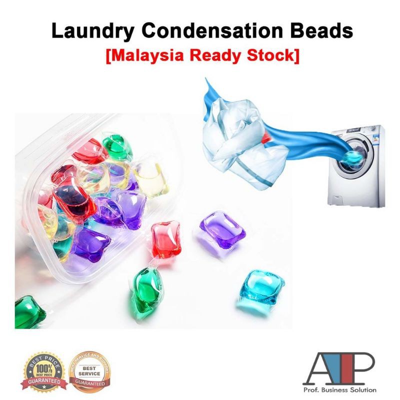 Laundry Condensation Beads Washing Machine for Color Enhancement [Per