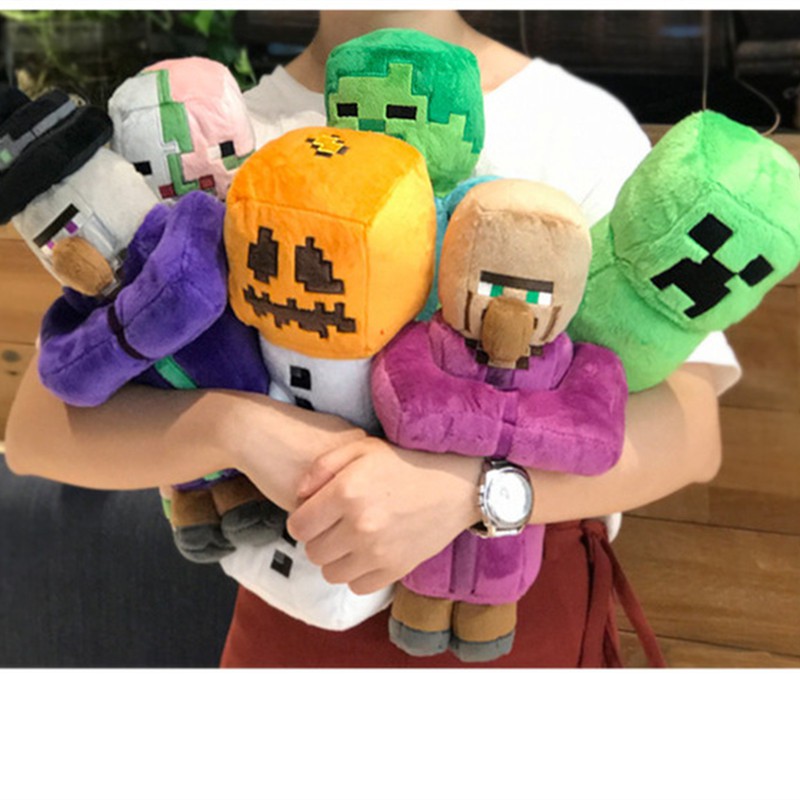 minecraft plush dolls