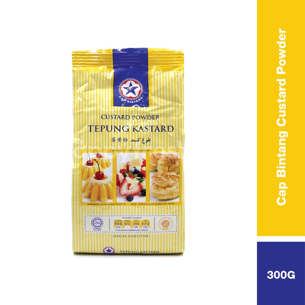Cap Bintang Custard Powder / Tepung Kastard (300g) | Shopee Malaysia