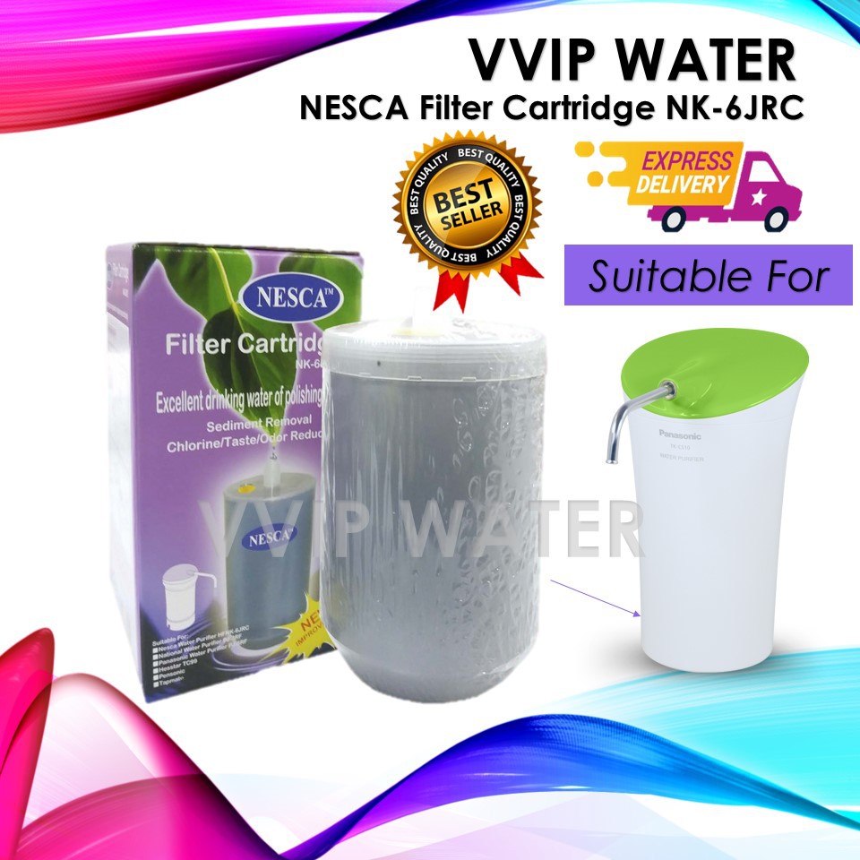 NESCA FILTER CARTRIDGE P-6JRC FOR TK-CS10 / 20 /PJ-6RF /PJ-3RF /PJ-2RF /PJ-1RF