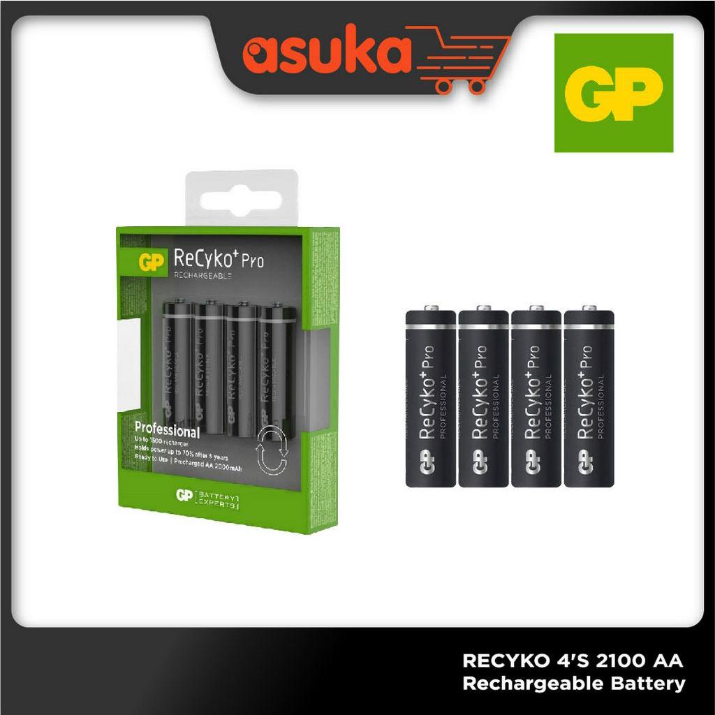 GP RECYKO 4pcs 2100 AA Rechargeable Battery (GP210AAHCB-C4) / Battery (4 battery)