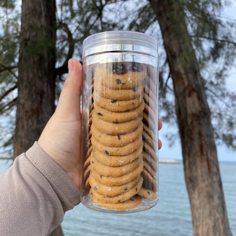 Sea Salt Chocolate Chip Cookies bywna_ / Callebaut Cookies / Cookies Premium Shopee Malaysia