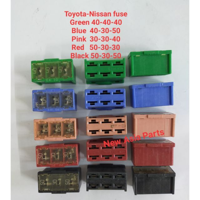 Toyota Nissan Fuse 100 Original Fusible Link/Main Fuse Vios Shopee