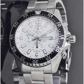 orient captain quartz sport chronograph