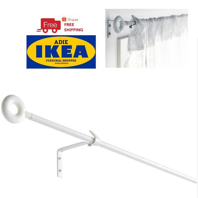IKEA IRJA Curtain Rod Set Home Living Decoration Wall Langsir Home