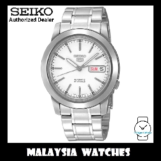 white dial seiko 5