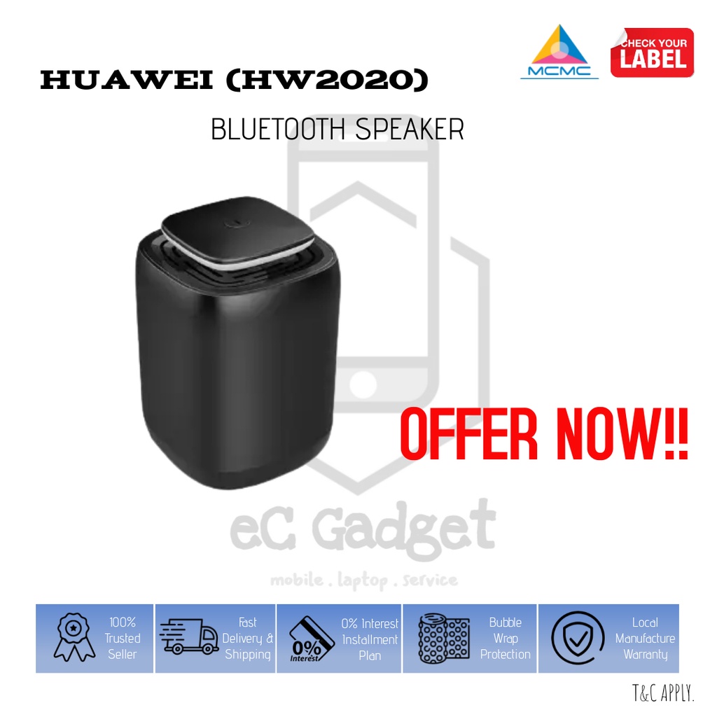 HUAWEI HW2020 PORTABLE BLUETOOTH SPEAKER | Shopee Malaysia