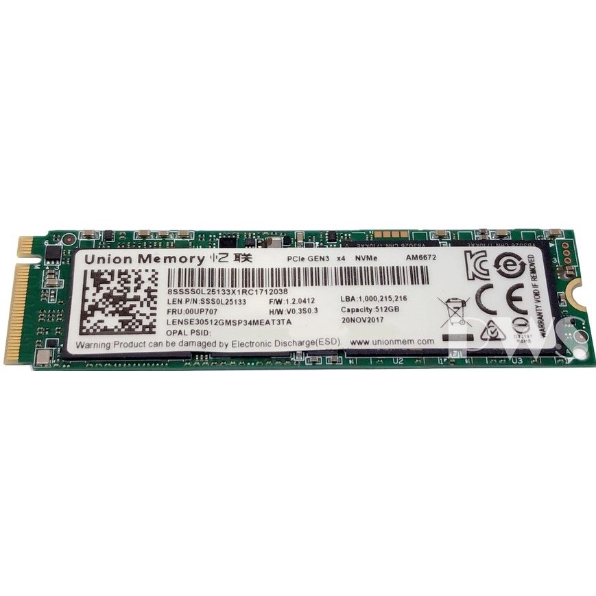 Union Memory NVMe PCIe3x4 512GB M.2 2280 (Used) | Shopee Malaysia