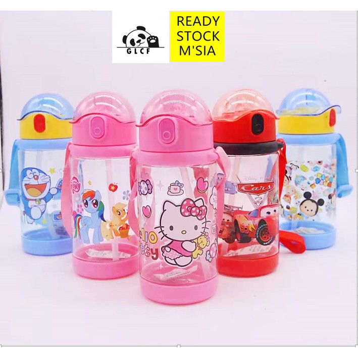 💖READY STOCK💖500 ML Botol Air Kanak-kanak,Kids Water Bottle,Tali ...