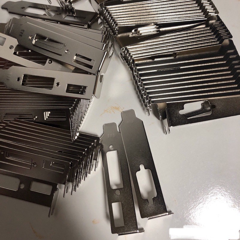 Low Profile SFF Graphic Card 8cm IO Panel Plate Bracket Half Height