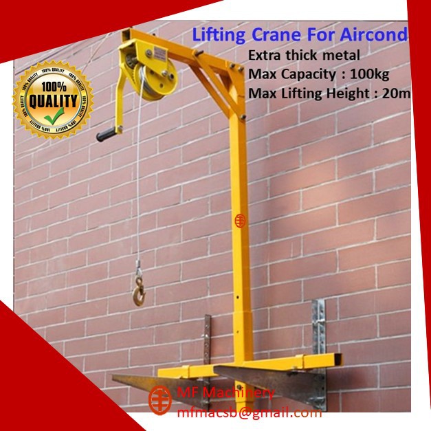 15m Premium Lifting Crane For 3hp Aircon Lift Air Conditioner @ Lift