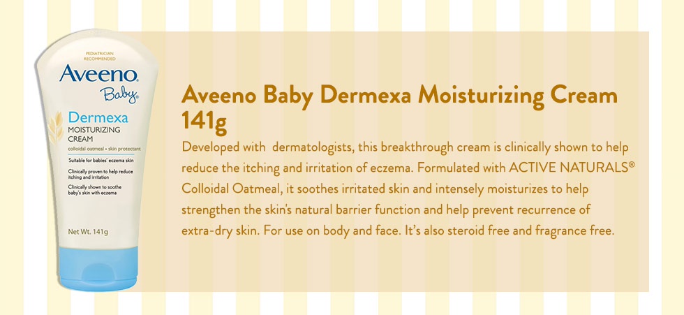 aveeno baby dermexa moisturizing cream