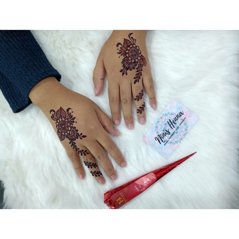 Buy Inai Lukis By Enaileaf Sticker Inai Mudah Seetracker Malaysia